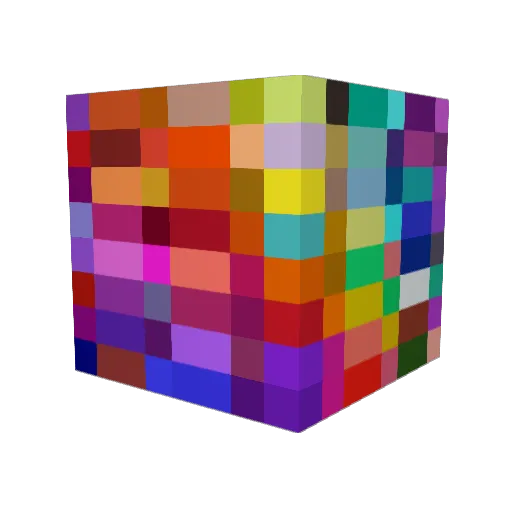 Jallgeier Minecraft avatar head, 3D render