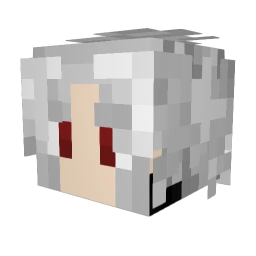 JalopySheo Minecraft avatar head, 3D render