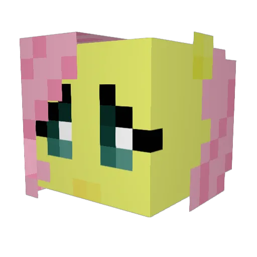 Jalostaja Minecraft avatar head, 3D render
