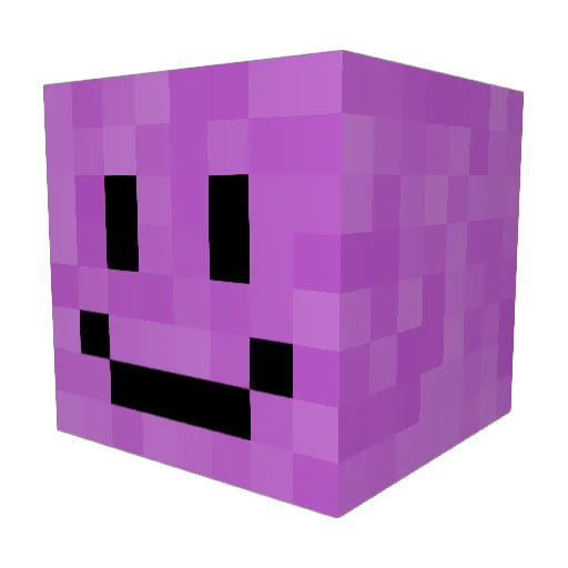 Jam789 Minecraft avatar head, 3D render