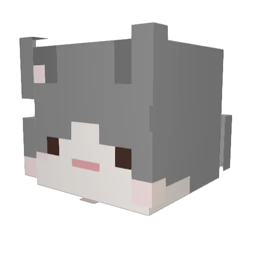 JamByeol Minecraft avatar head, 3D render