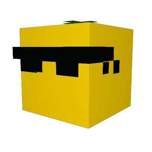 JamJuice Minecraft avatar head, 3D render