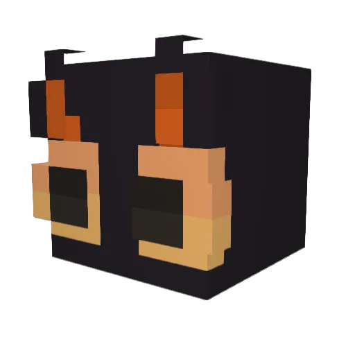 JamNJelly5537 Minecraft avatar head, 3D render