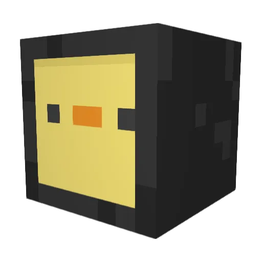 JamPotato Minecraft avatar head, 3D render
