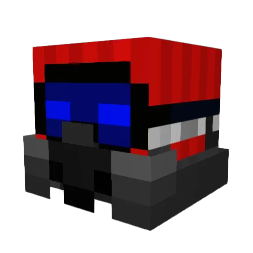 Jam_321 Minecraft avatar head, 3D render