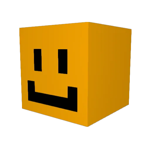 Jam_OMG17 Minecraft avatar head, 3D render