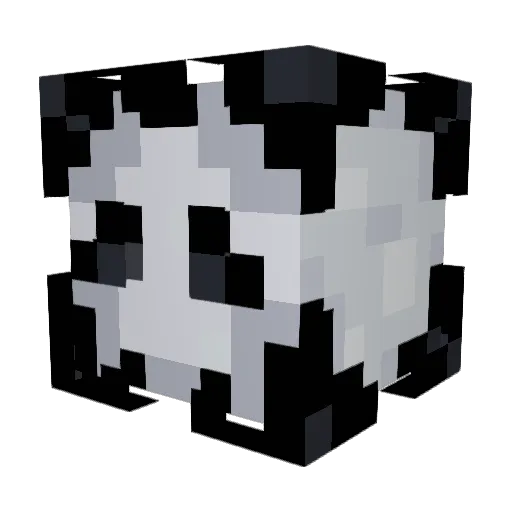 Jam_fish08 Minecraft avatar head, 3D render