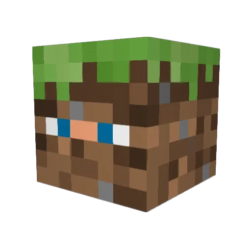 Jam_on_Toast_8 Minecraft avatar head, 3D render