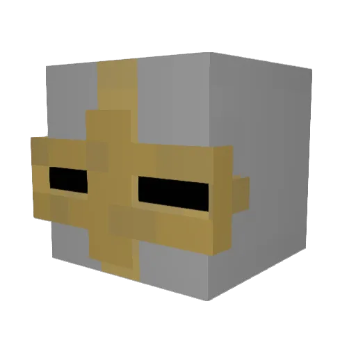 Jamakur0 Minecraft avatar head, 3D render