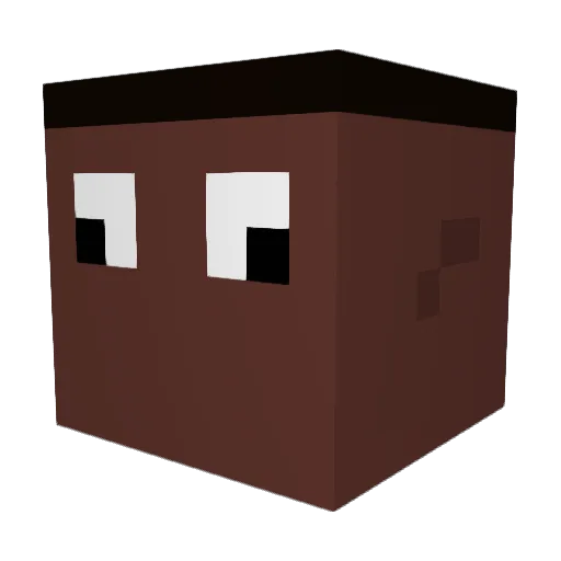 JamalApe69 Minecraft avatar head, 3D render