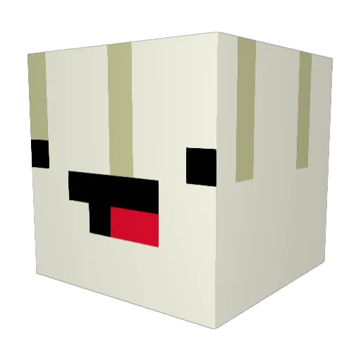 JamalDequavis Minecraft avatar head, 3D render