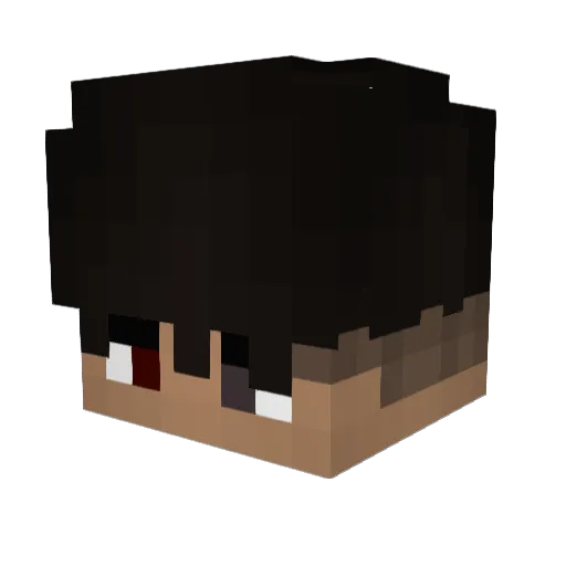 JamalPilton Minecraft avatar head, 3D render