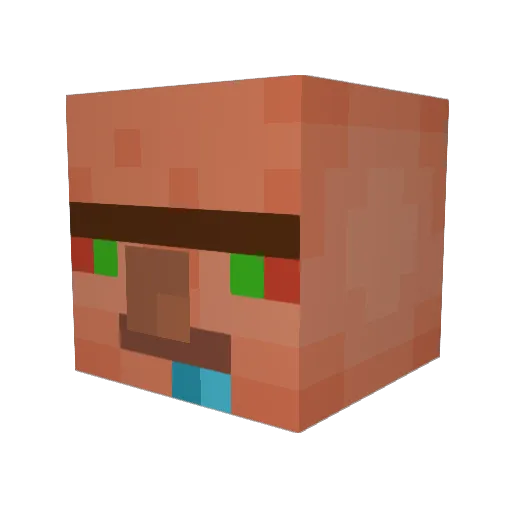 JamalxTyrone Minecraft avatar head, 3D render