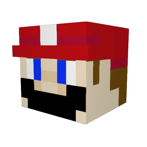Jamarrrr Minecraft avatar head, 3D render