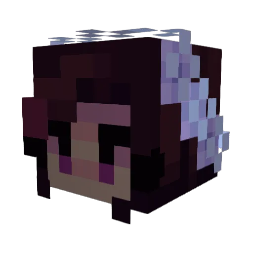 Jambles_03 Minecraft avatar head, 3D render