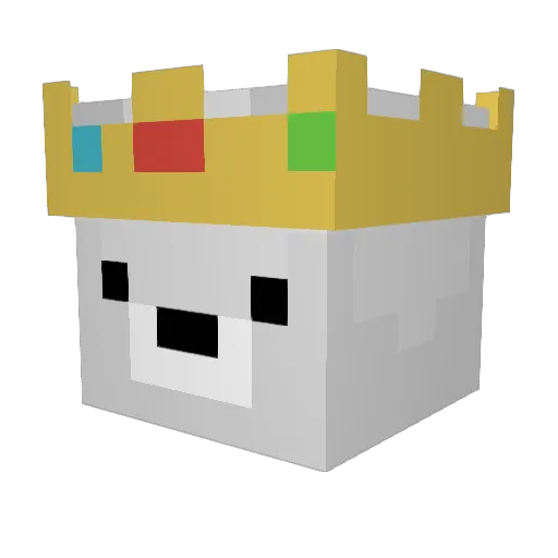 Jambox123 Minecraft avatar head, 3D render