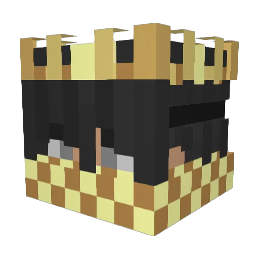 Jamco9 Minecraft avatar head, 3D render