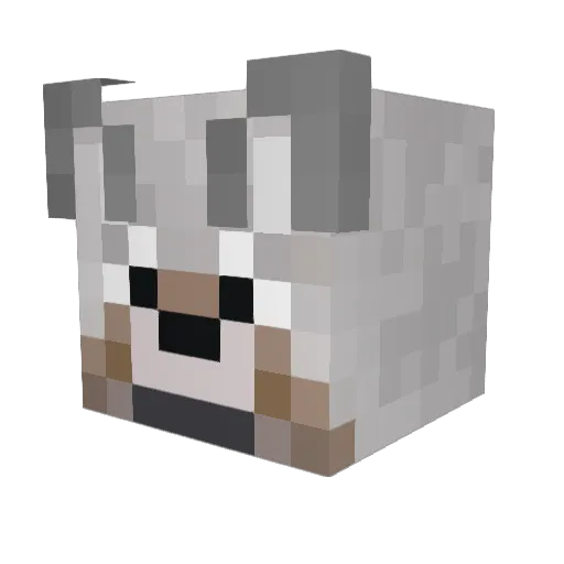 Jamda_69 Minecraft avatar head, 3D render