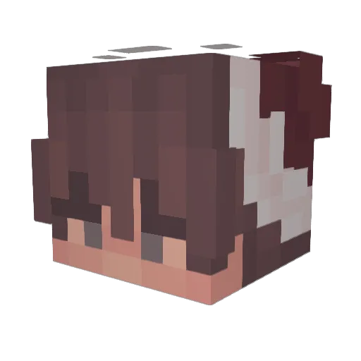 JameColby Minecraft avatar head, 3D render