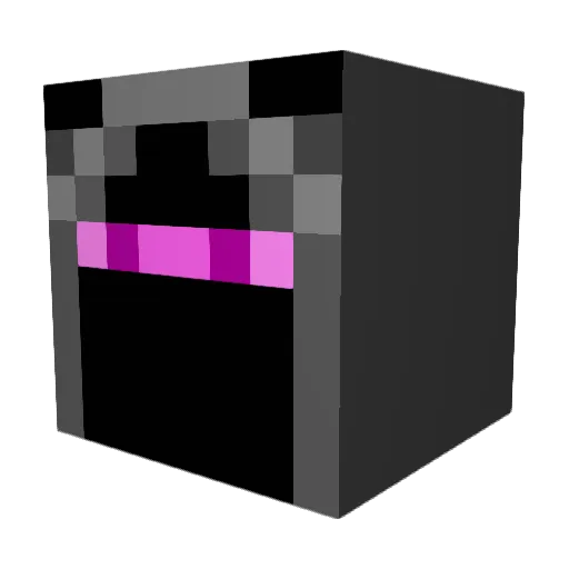 James007000 Minecraft avatar head, 3D render