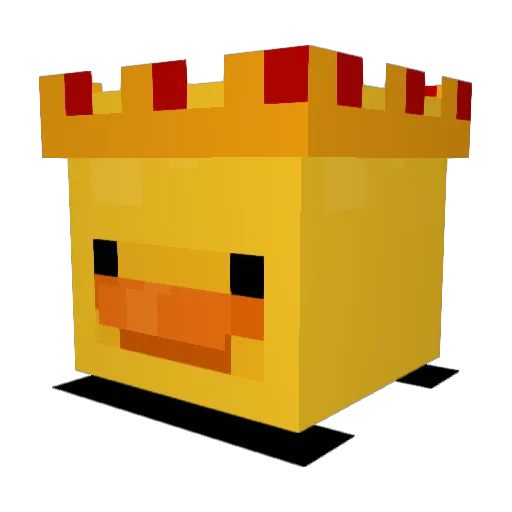 James0525 Minecraft avatar head, 3D render