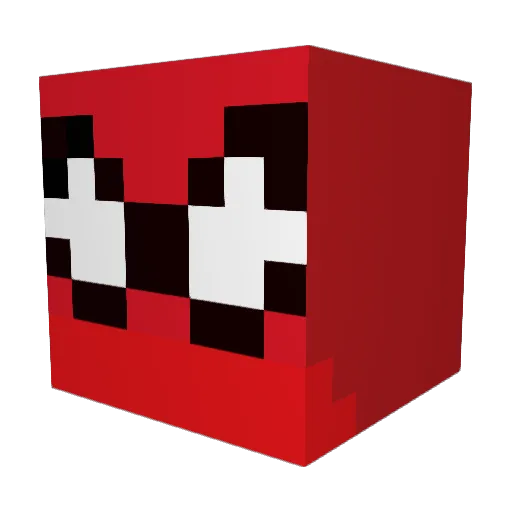 James123 Minecraft avatar head, 3D render