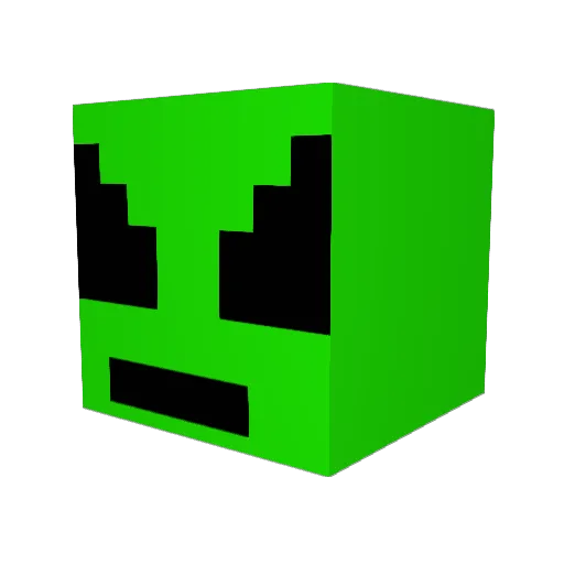 James651 Minecraft avatar head, 3D render
