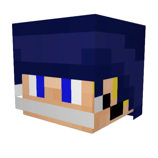 JamesAGarfield Minecraft avatar head, 3D render