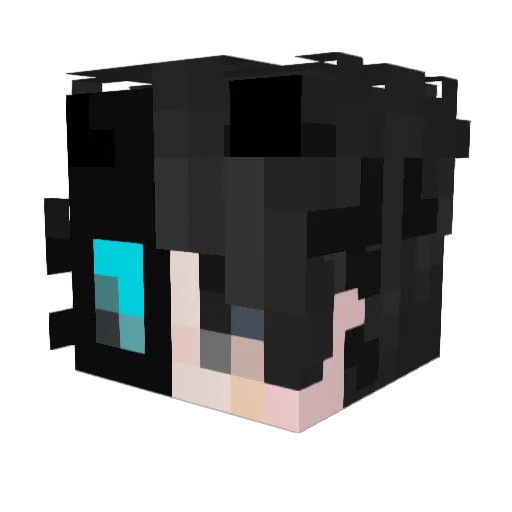 JamesBrynes Minecraft avatar head, 3D render