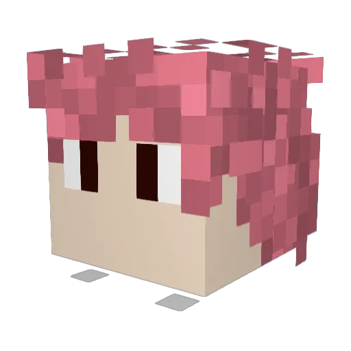 JamesDatKid77 Minecraft avatar head, 3D render