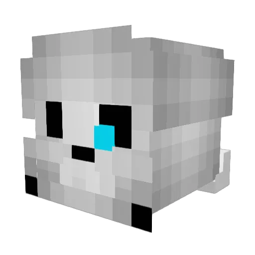 JamesDeViking Minecraft avatar head, 3D render