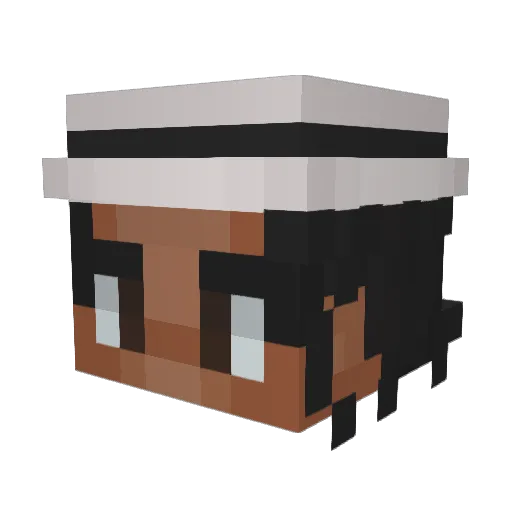 JamesDoak Minecraft avatar head, 3D render