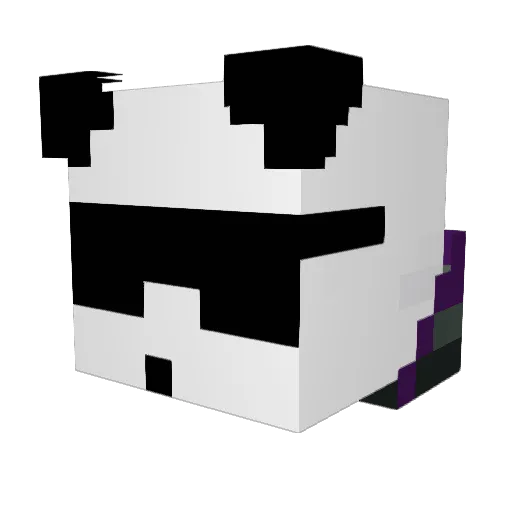 JamesEZA Minecraft avatar head, 3D render