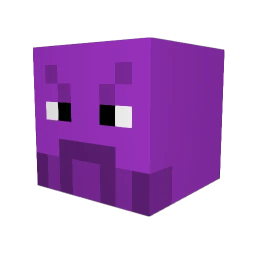 JamesIves96 Minecraft avatar head, 3D render