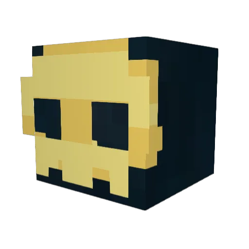 JamesSkywalker Minecraft avatar head, 3D render