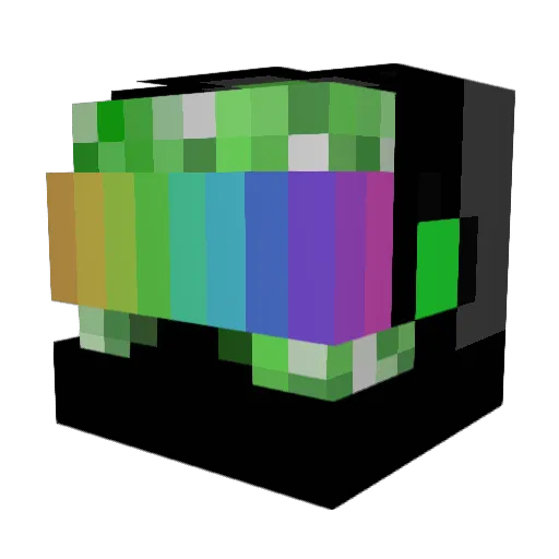 JamesT10k Minecraft avatar head, 3D render