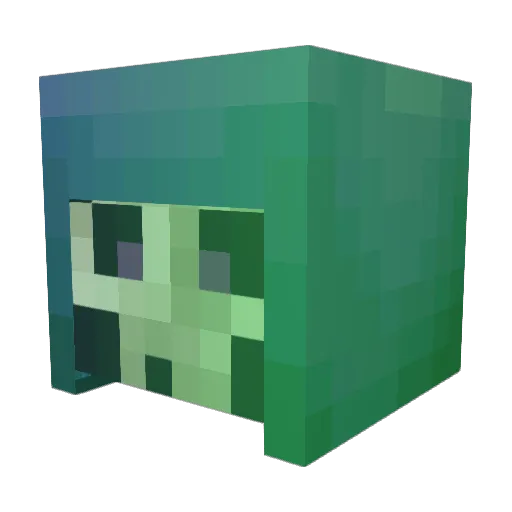 JamesTheDeranged Minecraft avatar head, 3D render