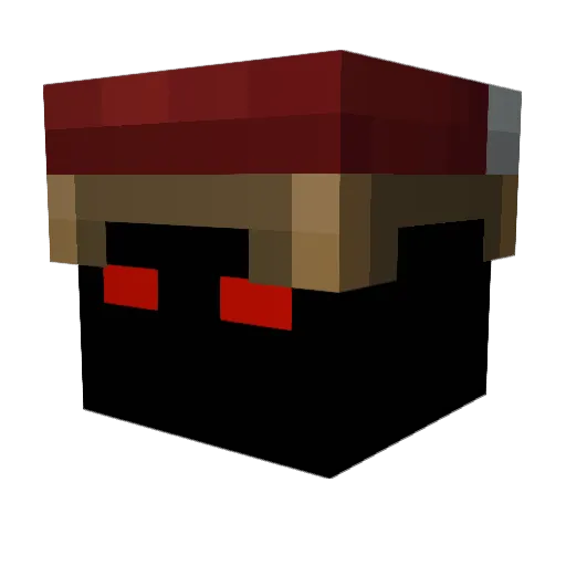 JamesVg Minecraft avatar head, 3D render
