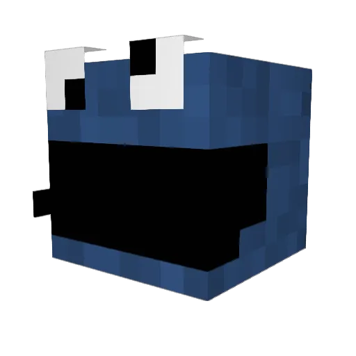 James_Donaghy Minecraft avatar head, 3D render