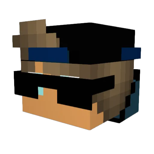 James_lawnspricl Minecraft avatar head, 3D render