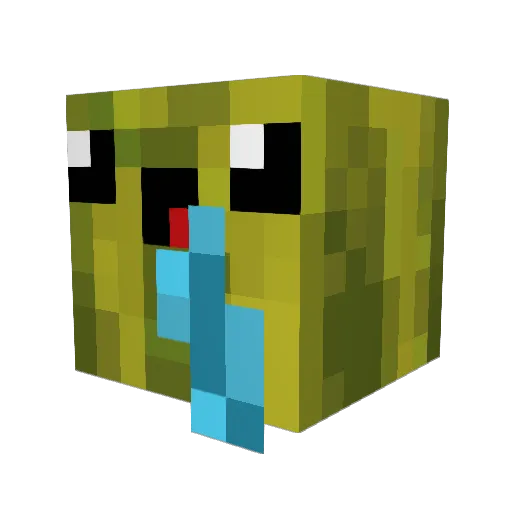Jamesbro9 Minecraft avatar head, 3D render