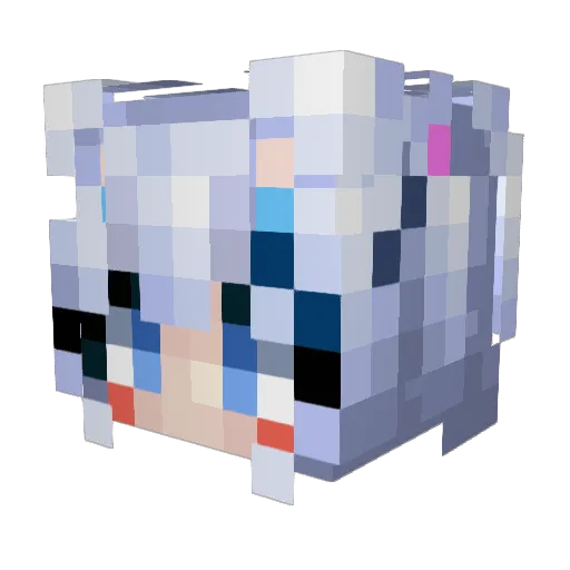 Jamesey246 Minecraft avatar head, 3D render