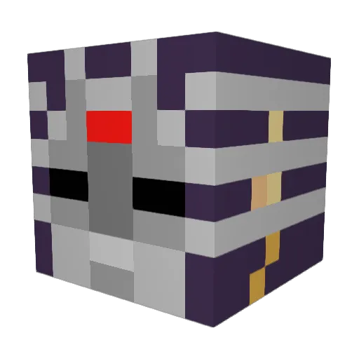 Jamesilla Minecraft avatar head, 3D render