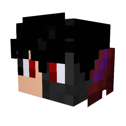 Jamesn420 Minecraft avatar head, 3D render