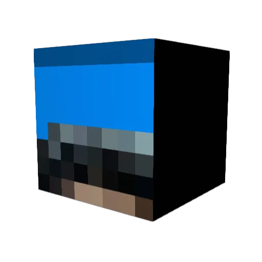 Jamesnobread Minecraft avatar head, 3D render