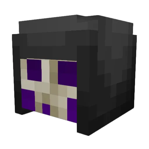 Jamesnw Minecraft avatar head, 3D render