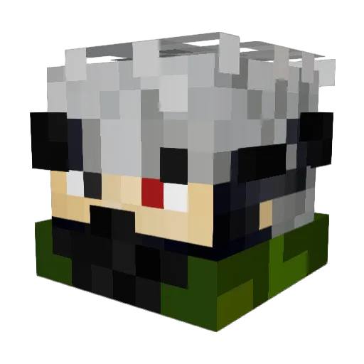 JamesonYo Minecraft avatar head, 3D render