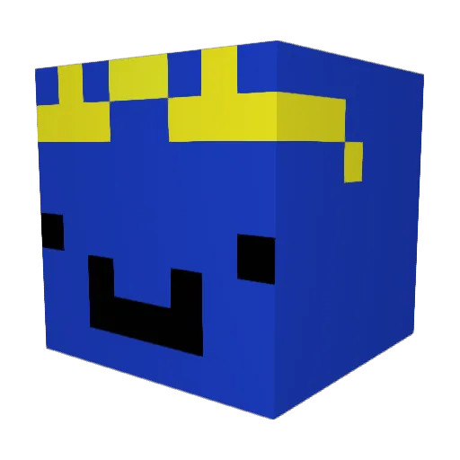 Jamesonbeeme Minecraft avatar head, 3D render