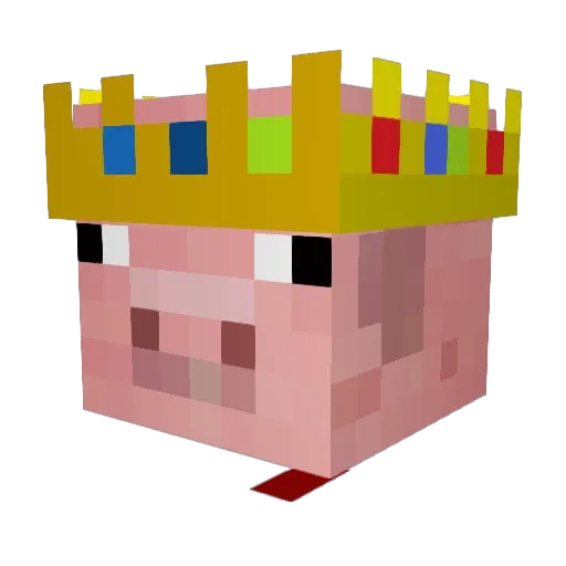 Jamesthelegend Minecraft avatar head, 3D render