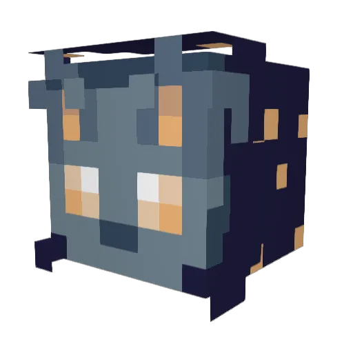 Jamie_2013 Minecraft avatar head, 3D render